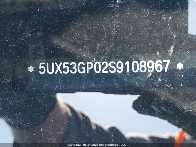 5UX53GP02S9108967 BMW X3 30 Xdrive