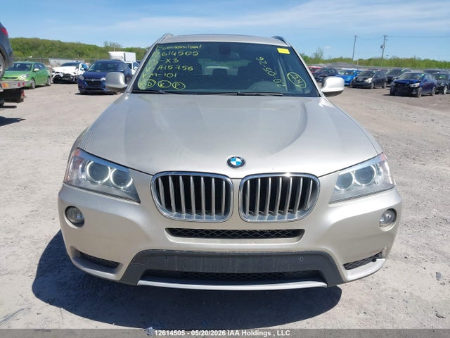 12614505 :رقم المزاد ، 5UXWX9C56D0A15756 vin ، 2013 Bmw X3 Xdrive28i مزاد بيع