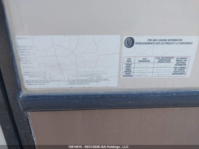 Продажа на аукционе авто 2015 Crossroads 5th Wheel Ctx, vin: 4V0FC3125FG006076, номер лота: 12614515