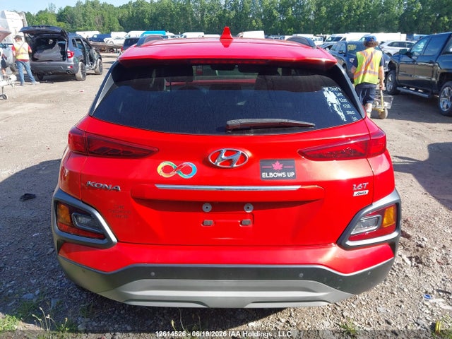 Aukcja sprzedaży 2019 Hyundai Kona 1.6t Ultimate, vin: KM8K5CA59KU360137, numer aukcji: 12614526