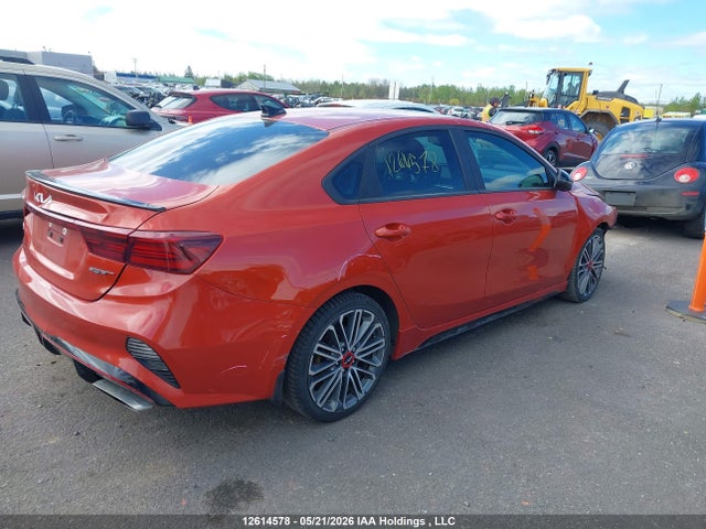 12614578 :رقم المزاد ، 3KPF44AC2NE488879 vin ، 2022 Kia Forte Gt Limited مزاد بيع