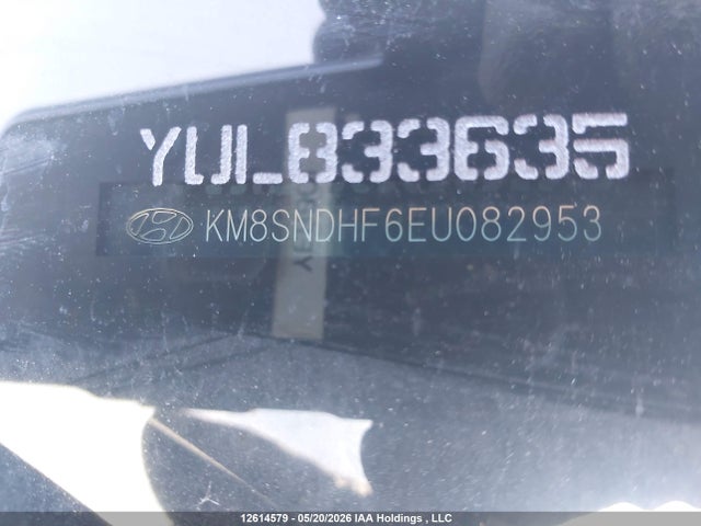 12614579 :رقم المزاد ، KM8SNDHF6EU082953 vin ، 2014 Hyundai Santa Fe Gls مزاد بيع