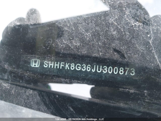 12614588 :رقم المزاد ، SHHFK8G36JU300873 vin ، 2018 Honda Civic Type-r مزاد بيع