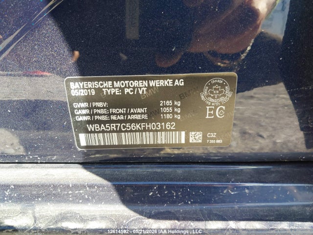 WBA5R7C56KFH03162 BMW 330i Xdrive