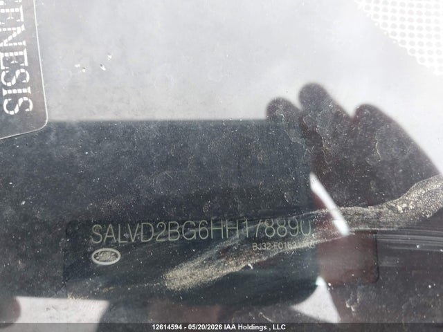 SALVD2BG6HH178890 Land Rover Range Rover Evoque Hse Dynamic