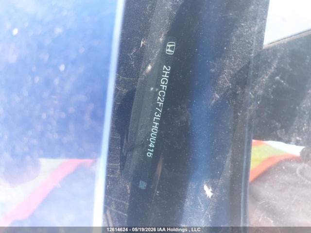 Aukcja sprzedaży 2020 Honda Civic Ex 4dr, vin: 2HGFC2F73LH000416, numer aukcji: 12614624