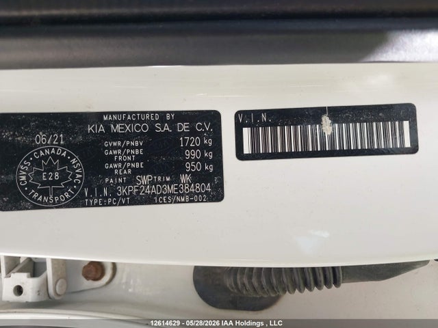KIA Forte 2021 3KPF24AD3ME384804 Image 9