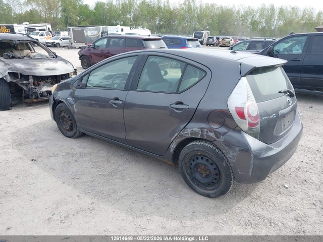 2013 Toyota Prius C მანქანა იყიდება აუქციონზე, vin: JTDKDTB33D1536950, აუქციონის ნომერი: 12614649