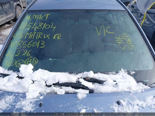 2005 Toyota Matrix Xr მანქანა იყიდება აუქციონზე, vin: 2T1KR32E55C856013, აუქციონის ნომერი: 12614672