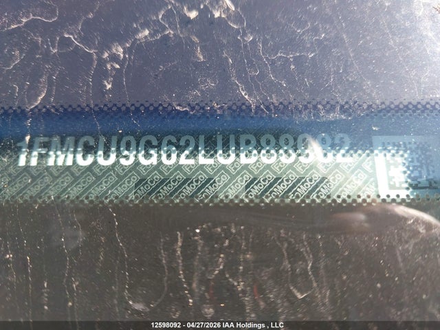 1FMCU9G62LUB88982 Ford ESCAPE SE