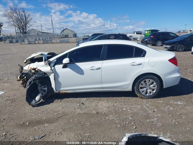 Aukcja sprzedaży 2012 Honda Civic Sdn, vin: 2HGFB2F4XCH109268, numer aukcji: 12330358