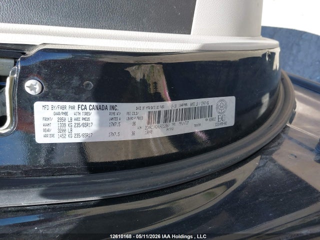 2C4RC1AGXJR252667 Chrysler PACIFICA L