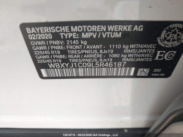 WBXYJ1C09L5R46187 BMW X2 Xdrive28i