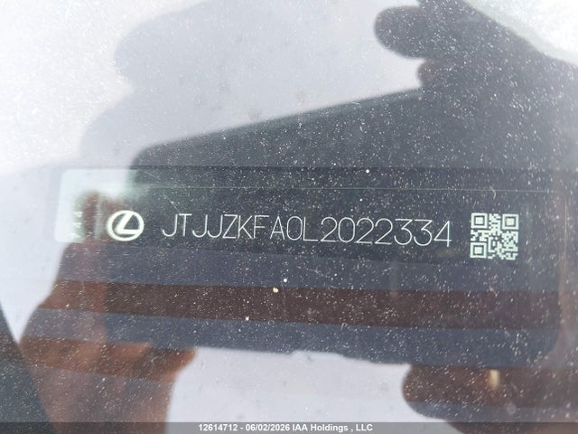 Продаж на аукціоні авто 2020 Lexus Rx 350l, vin: JTJJZKFA0L2022334, номер лоту: 12614712