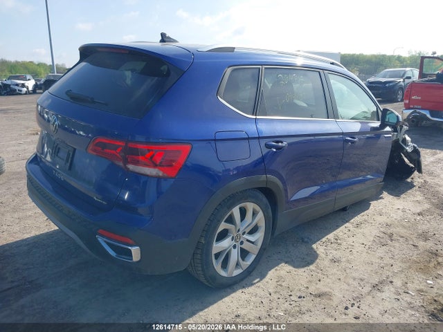 Продаж на аукціоні авто 2022 Volkswagen Taos Comfortline, vin: 3VVLX7B25NM094107, номер лоту: 12614715