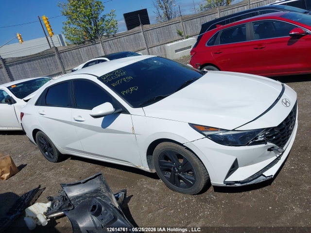 12614761 :رقم المزاد ، KMHLM4AG0MU077899 vin ، 2021 Hyundai Elantra Preferred Ivt مزاد بيع