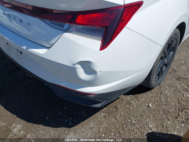 12614761 :رقم المزاد ، KMHLM4AG0MU077899 vin ، 2021 Hyundai Elantra Preferred Ivt مزاد بيع