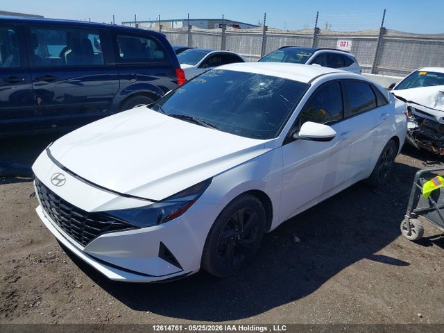 12614761 :رقم المزاد ، KMHLM4AG0MU077899 vin ، 2021 Hyundai Elantra Preferred Ivt مزاد بيع
