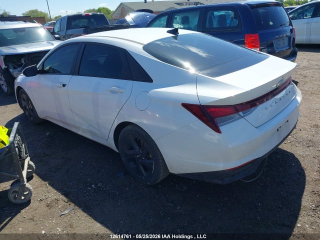 12614761 :رقم المزاد ، KMHLM4AG0MU077899 vin ، 2021 Hyundai Elantra Preferred Ivt مزاد بيع