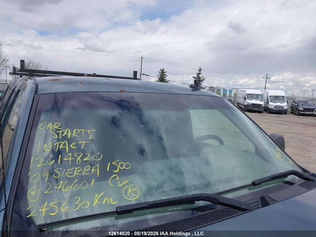 Aukcja sprzedaży 2009 Gmc Sierra 1500 Sl/sle/wt, vin: 1GTEC19C39Z246601, numer aukcji: 12614820