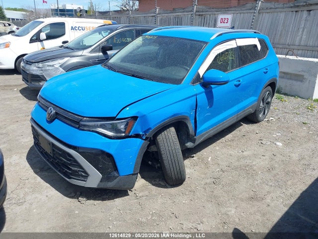 Продажа на аукционе авто 2026 Volkswagen Taos Se, vin: 3VVUC7B24TM015247, номер лота: 12614829