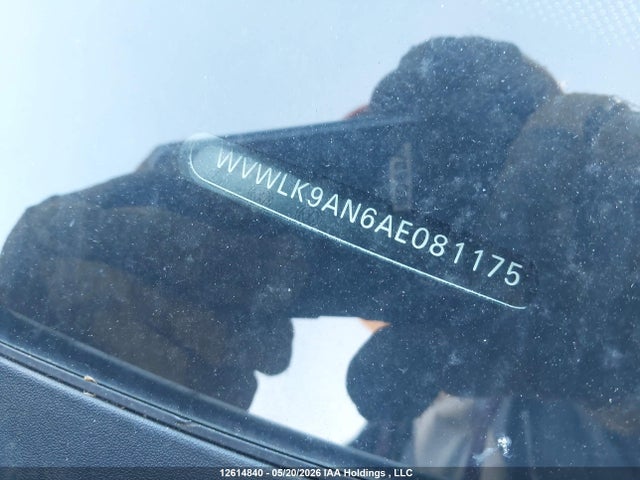 12614840 :رقم المزاد ، WVWLK9AN6AE081175 vin ، 2010 Volkswagen Passat مزاد بيع
