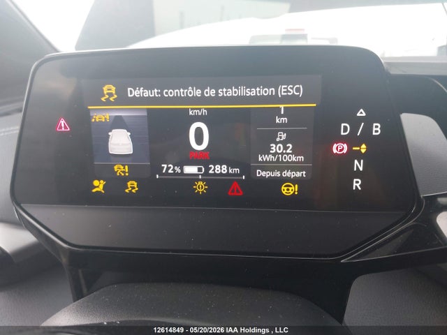 2023 Volkswagen Id.4 Pro მანქანა იყიდება აუქციონზე, vin: 1V26NPE85PC039242, აუქციონის ნომერი: 12614849