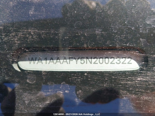 Auction sale of the 2022 Audi Q5, vin: WA1AAAFY5N2002322, lot number: 12614858