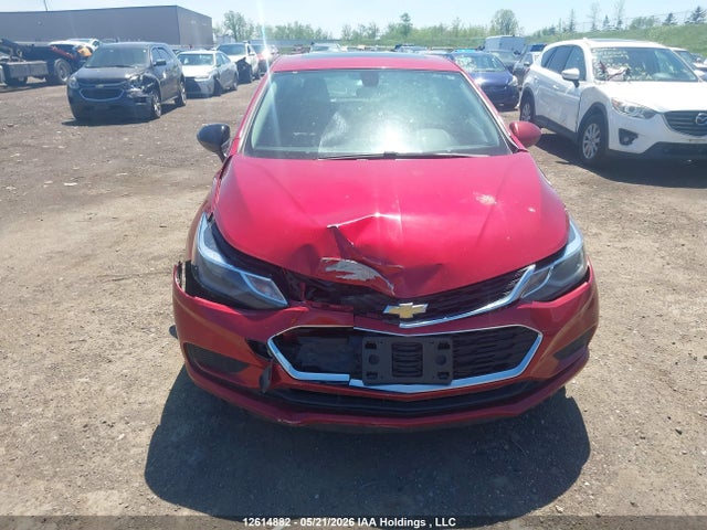 Продажа на аукционе авто 2017 Chevrolet Cruze Lt Auto, vin: 3G1BE5SM6HS567057, номер лота: 12614882