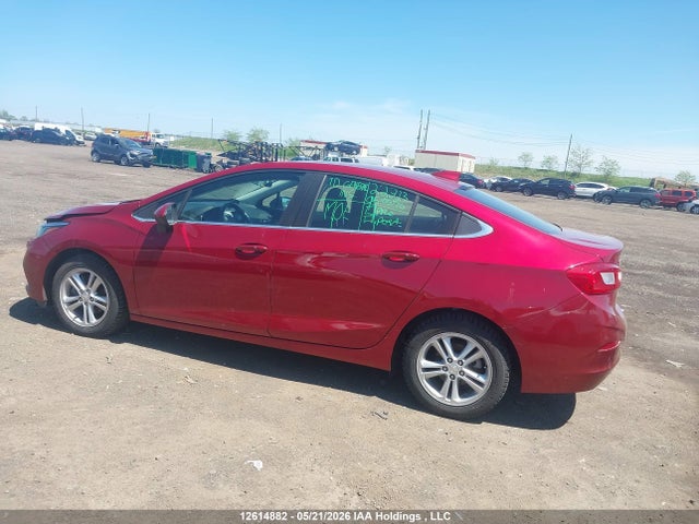 Продажа на аукционе авто 2017 Chevrolet Cruze Lt Auto, vin: 3G1BE5SM6HS567057, номер лота: 12614882