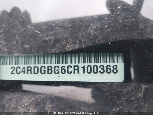 Продаж на аукціоні авто 2012 Dodge Grand Caravan Se/sxt, vin: 2C4RDGBG6CR100368, номер лоту: 12614888