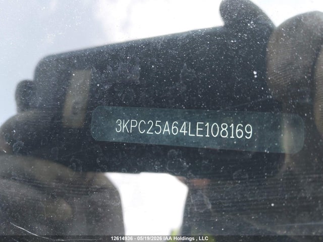 12614936 :رقم المزاد ، 3KPC25A64LE108169 vin ، 2020 Hyundai Accent Preferred Auto Ivt مزاد بيع