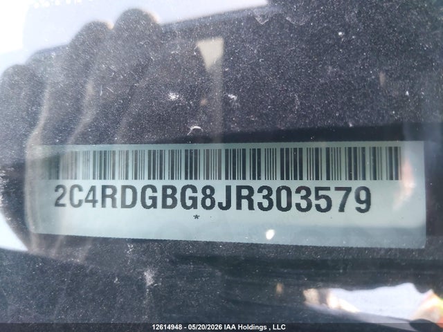 2C4RDGBG8JR303579 Dodge Grand Caravan