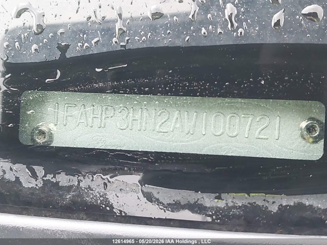 Aukcja sprzedaży 2010 Ford Focus Sel, vin: 1FAHP3HN2AW100721, numer aukcji: 12614965