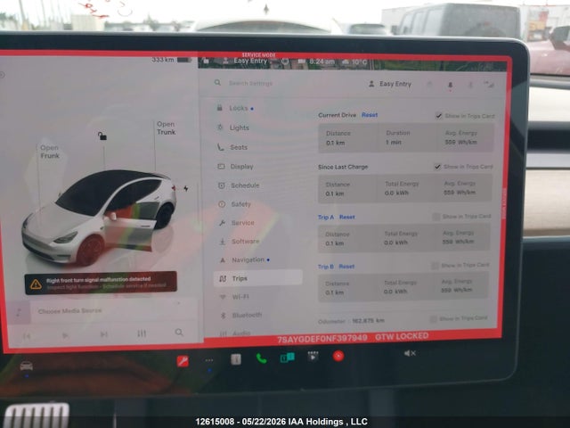 Tesla Model Y 2022 7SAYGDEF0NF397949 Image 7