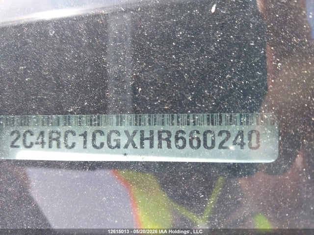Aukcja sprzedaży 2017 Chrysler Pacifica Lx, vin: 2C4RC1CGXHR660240, numer aukcji: 12615013