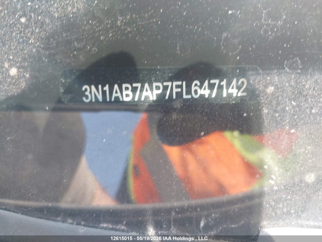 3N1AB7AP7FL647142 Nissan Sentra S/sv/sr/sl