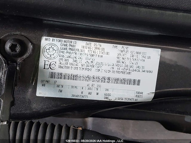 Ford Focus Titanium 2016 1FADP3J24GL341690 Image 9