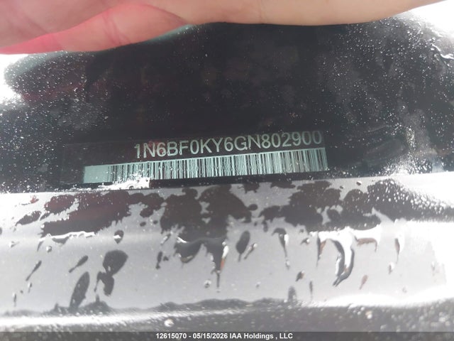 1N6BF0KY6GN802900 Nissan Nv 1500 S/sv/2500 S/sv/sl