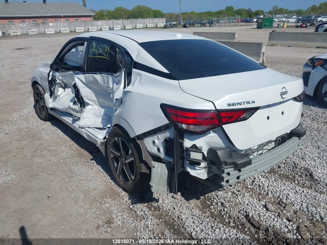 Продажа на аукционе авто 2025 Nissan Sentra Sv Cvt, vin: 3N1AB8CV8SY311644, номер лота: 12615071