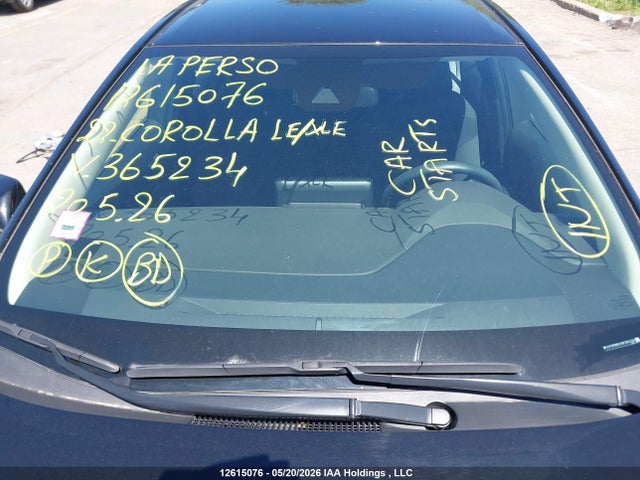 5YFBPMBE4NP365234 Toyota Corolla Le/xle