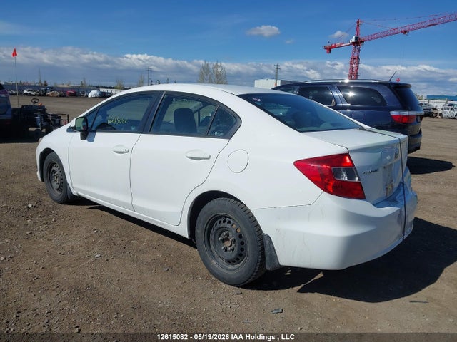 Aukcja sprzedaży 2012 Honda Civic Lx, vin: 2HGFB2F4XCH038072, numer aukcji: 12615082