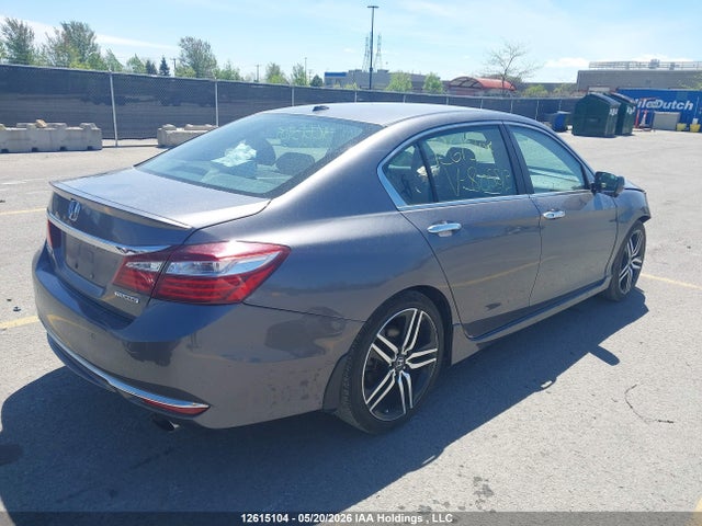 Продаж на аукціоні авто 2016 Honda Accord Touring, vin: 1HGCR2F04GA805513, номер лоту: 12615104