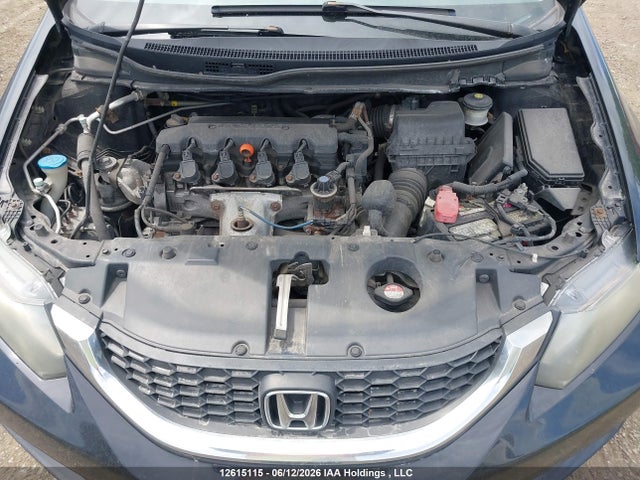 2013 Honda Civic Lx მანქანა იყიდება აუქციონზე, vin: 2HGFB2F48DH106435, აუქციონის ნომერი: 12615115