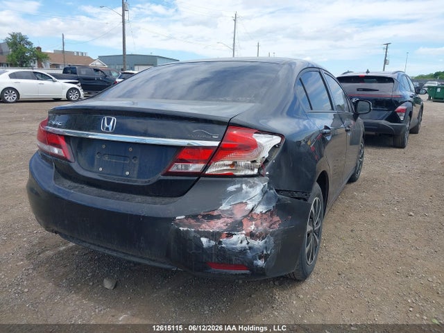 2013 Honda Civic Lx მანქანა იყიდება აუქციონზე, vin: 2HGFB2F48DH106435, აუქციონის ნომერი: 12615115
