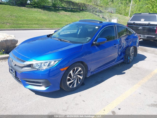 2016 Honda Civic Ex მანქანა იყიდება აუქციონზე, vin: 2HGFC2F75GH041037, აუქციონის ნომერი: 12615117