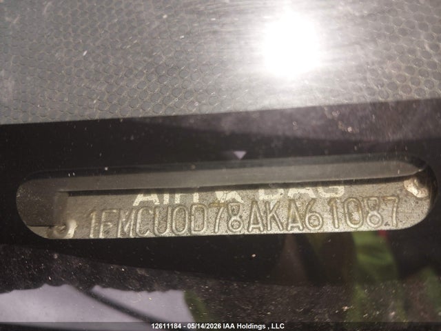 Aukcja sprzedaży 2010 Ford Escape Xlt Automatic/xlt Manual, vin: 1FMCU0D78AKA61087, numer aukcji: 12611184