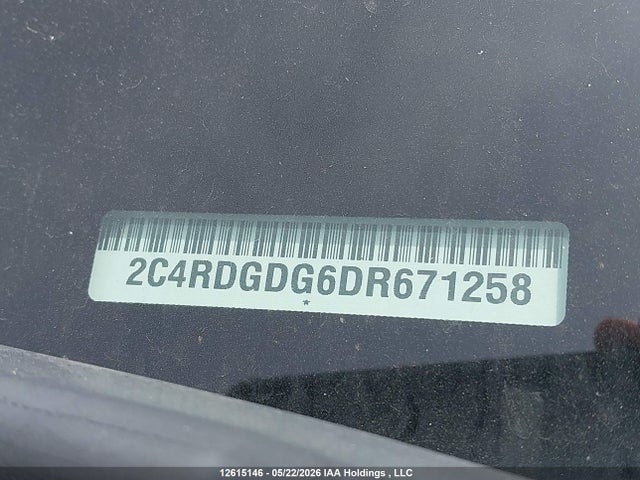 Aukcja sprzedaży 2013 Dodge Grand Caravan Crew, vin: 2C4RDGDG6DR671258, numer aukcji: 12615146