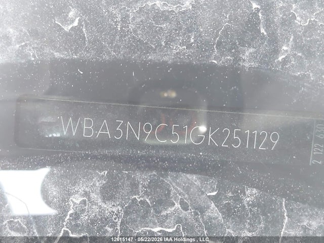 12615147 :رقم المزاد ، WBA3N9C51GK251129 vin ، 2016 Bmw 428 Xi مزاد بيع