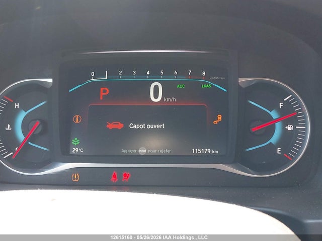 12615160 :رقم المزاد ، 5FNYF6H07LB500140 vin ، 2020 Honda Pilot Black Edition مزاد بيع